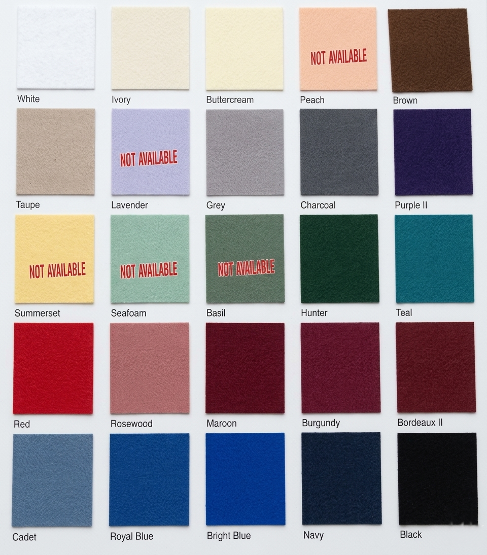 Available Colors